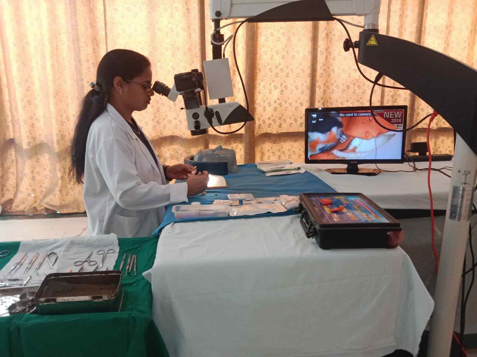 Doctor training at Drashti Netralaya