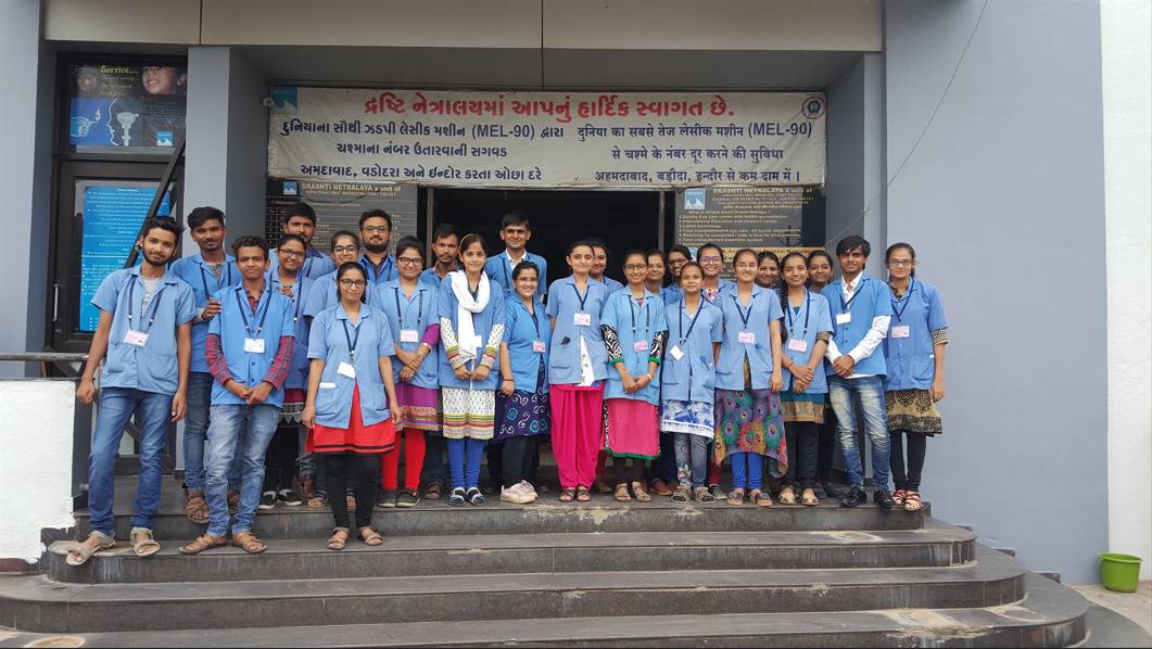 Paramedical training at Drashti Netralaya