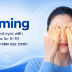 Palming eye exercise to improve eyesight naturally